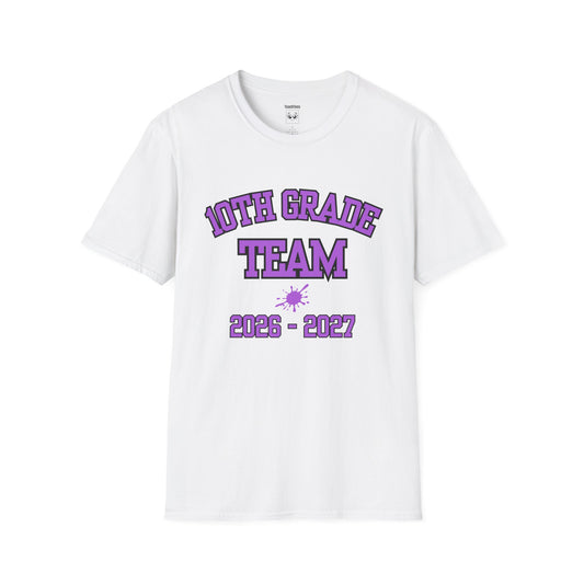 10th Grade Team 2026-2027 Purple Tee