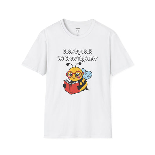 Book by Book We Grow Together Tee