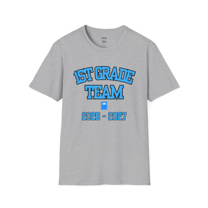 1st Grade Team  2026-2027 Blue Tee