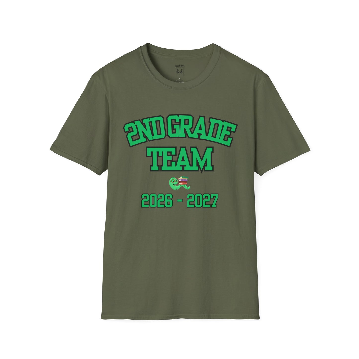 2nd Grade Team 2026–2027 Green Tee