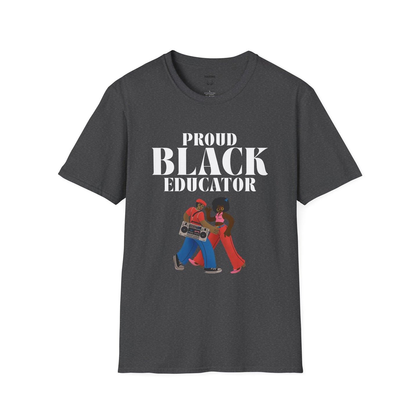 Proud Black Educator Dark Tee 2
