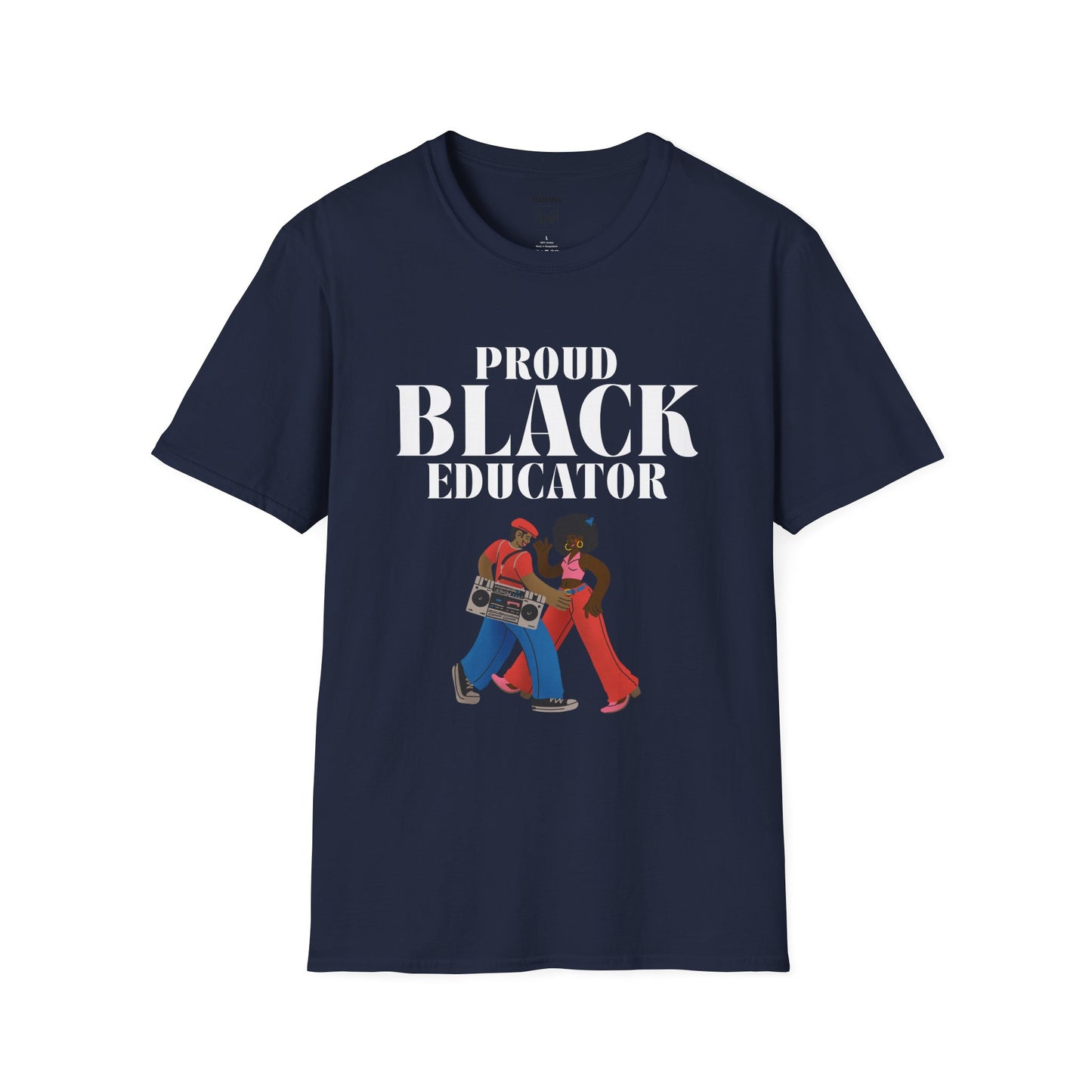 Proud Black Educator Dark Tee 2