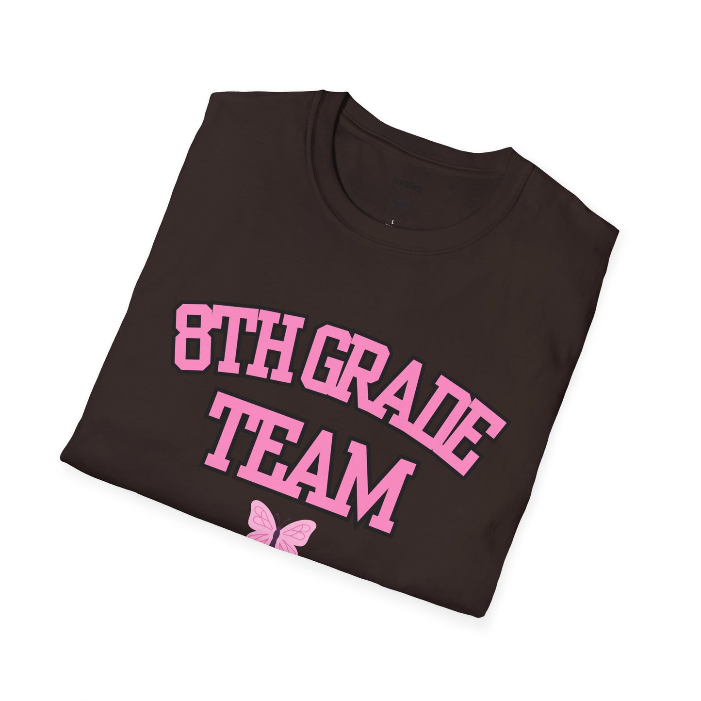 8th Grade Team 2026-2027 Pink Tee
