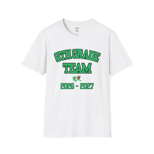6th Grade Team 2026–2027 Green Tee