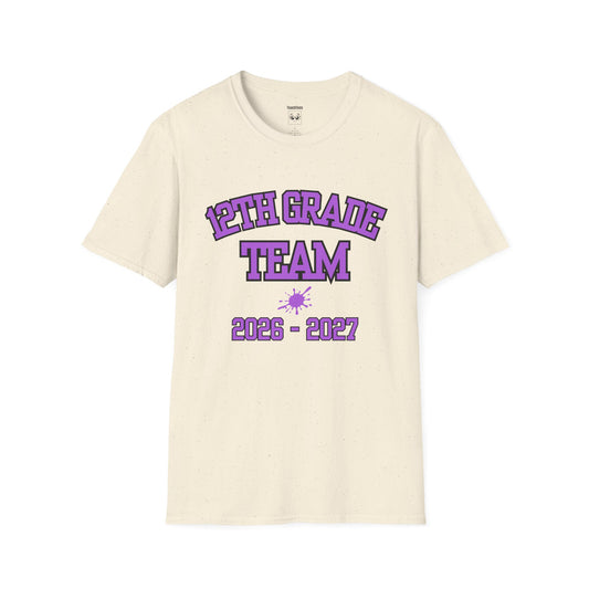12th Grade Team 2026–2027 Purple Tee