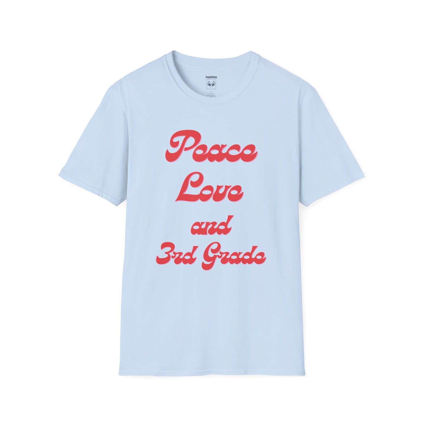 Peace Love and 3rd Grade Tee