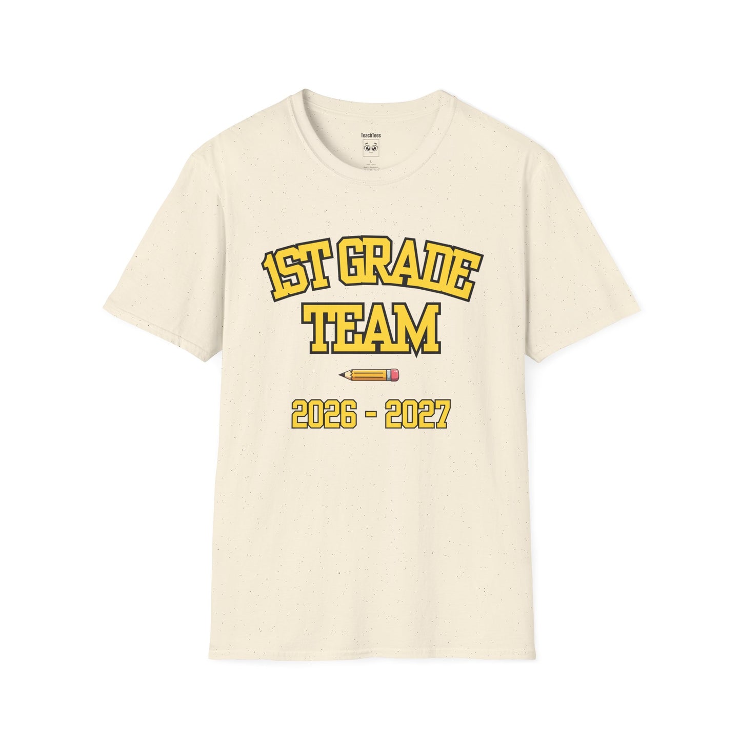 1st Grade Team  2026-2027 Yellow Tee