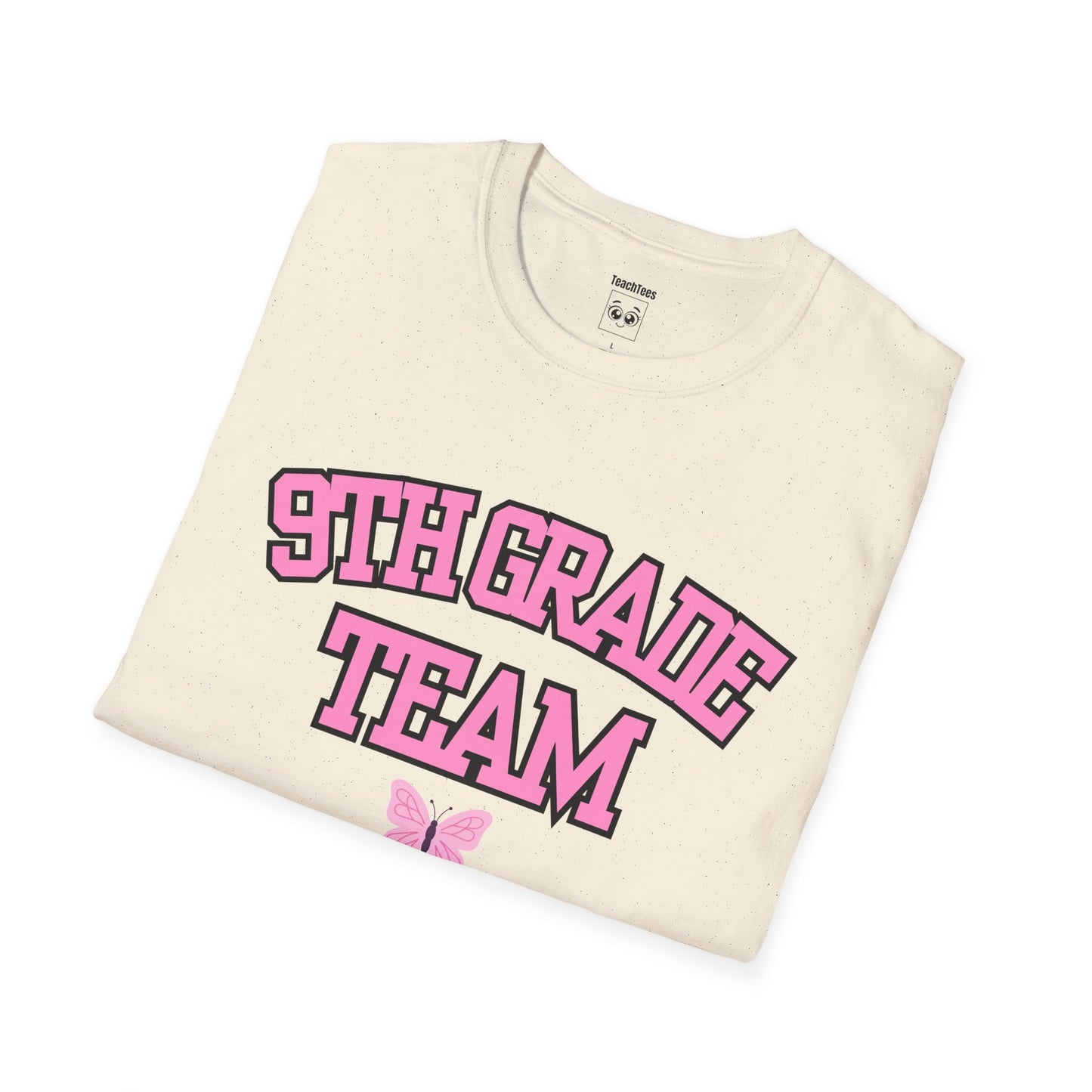 9th Grade Team 2026-2027 Pink Tee