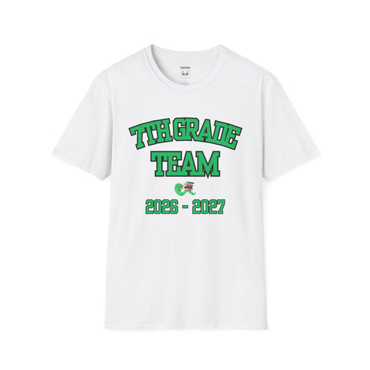 7th Grade Team 2026–2027 Green Tee