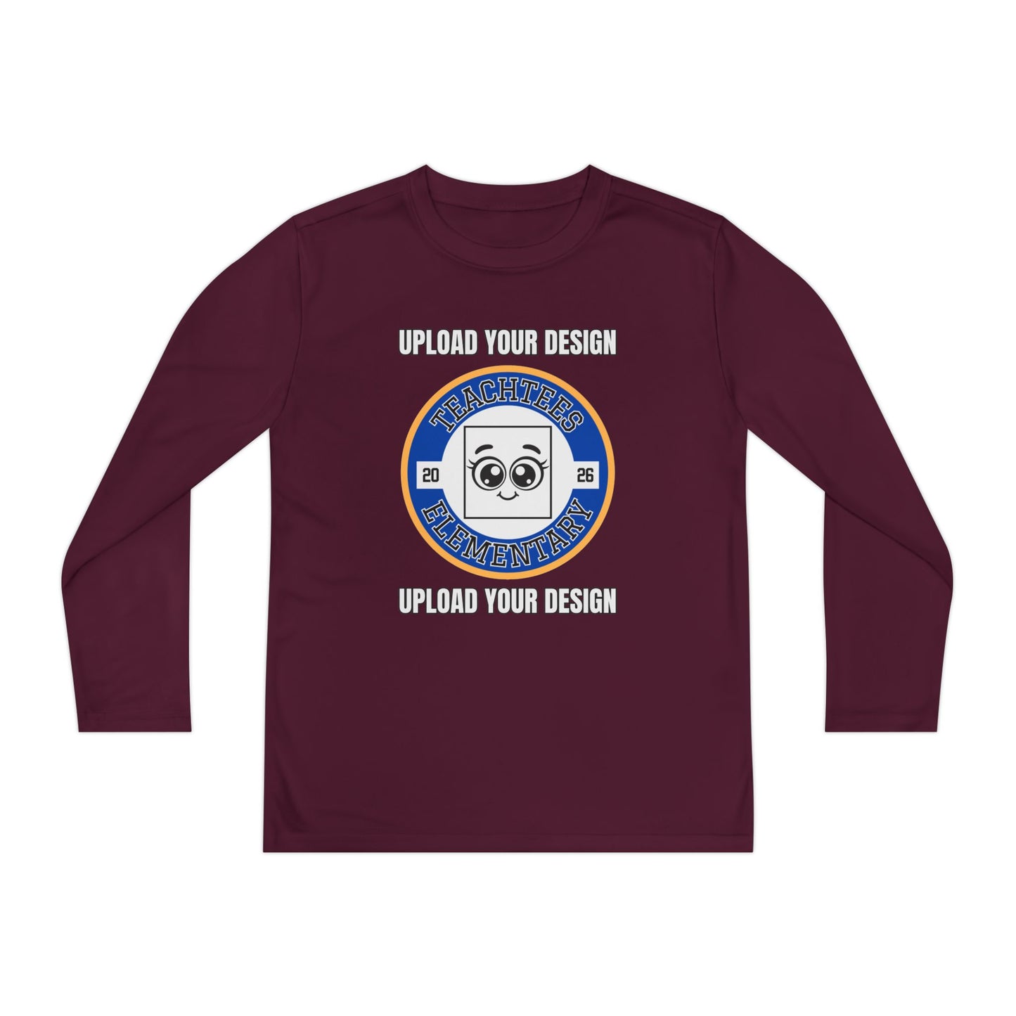 Customizable Long Sleeve Youth Tee