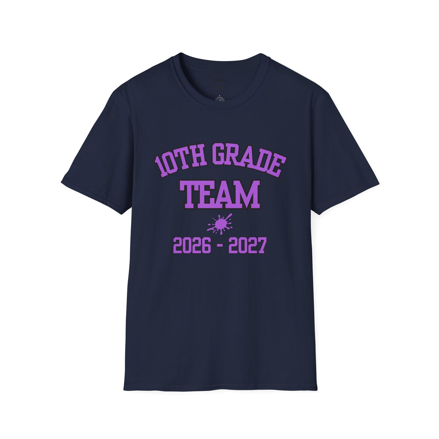 10th Grade Team 2026-2027 Purple Tee