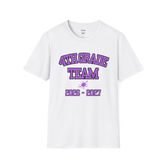 4th Grade Team 2026–2027 Purple Tee