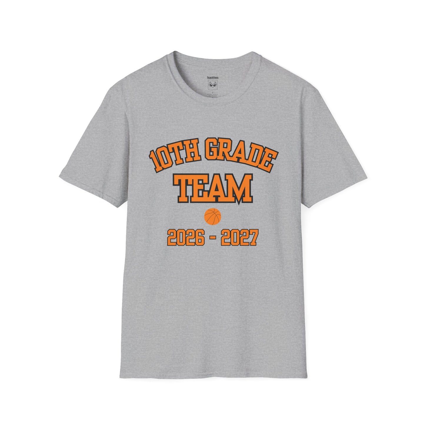 10th Grade Team 2026-2027 Orange Tee