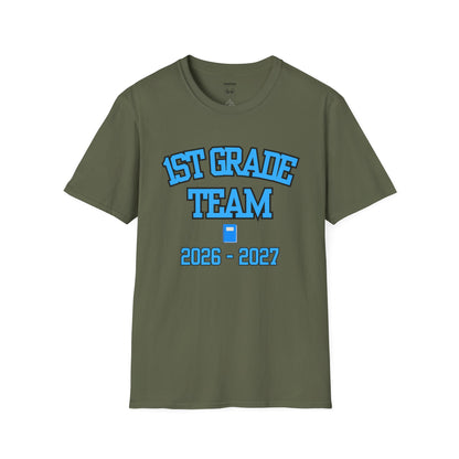 1st Grade Team  2026-2027 Blue Tee