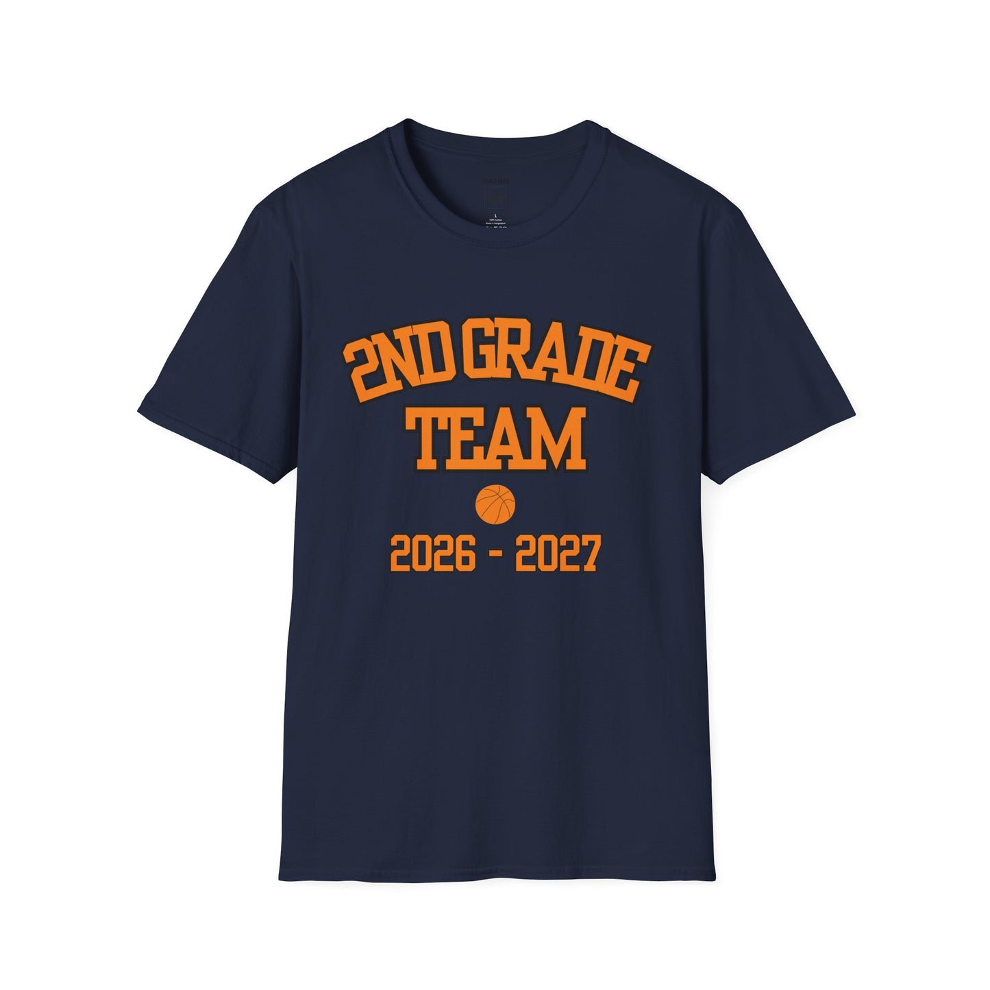 2nd Grade Team 2026-2027 Orange Tee