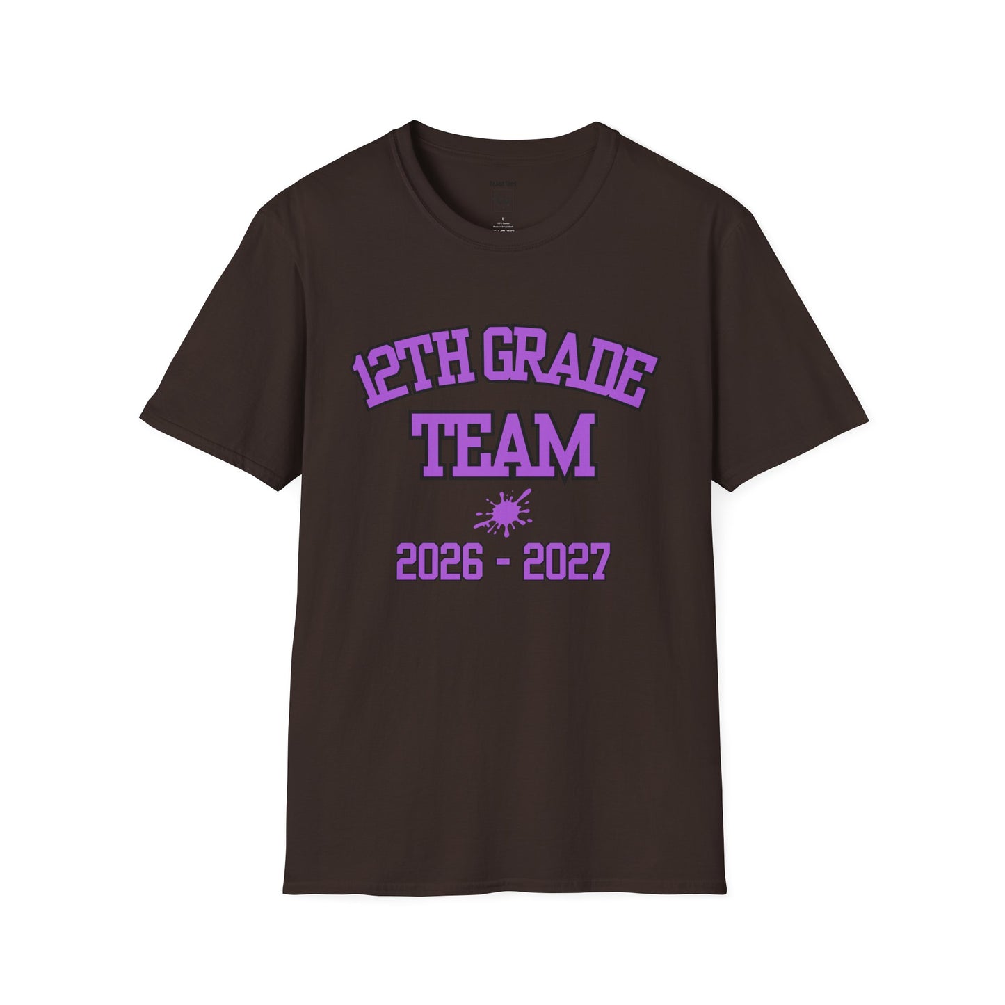 12th Grade Team 2026–2027 Purple Tee