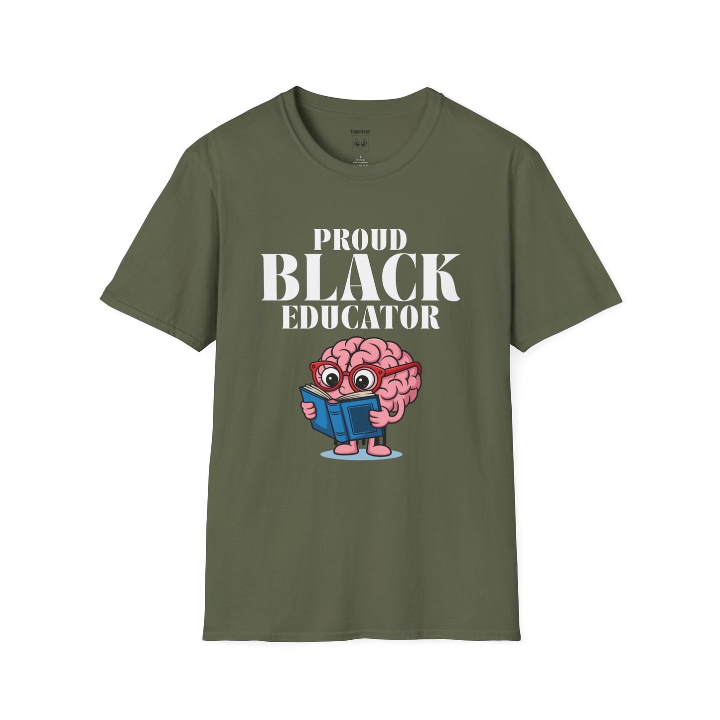 Proud Black Educator Dark Tee 5