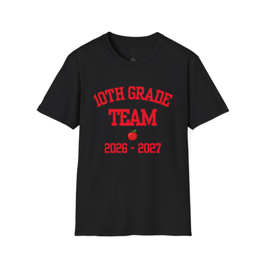 10th Grade Team 2026-2027 Red Tee