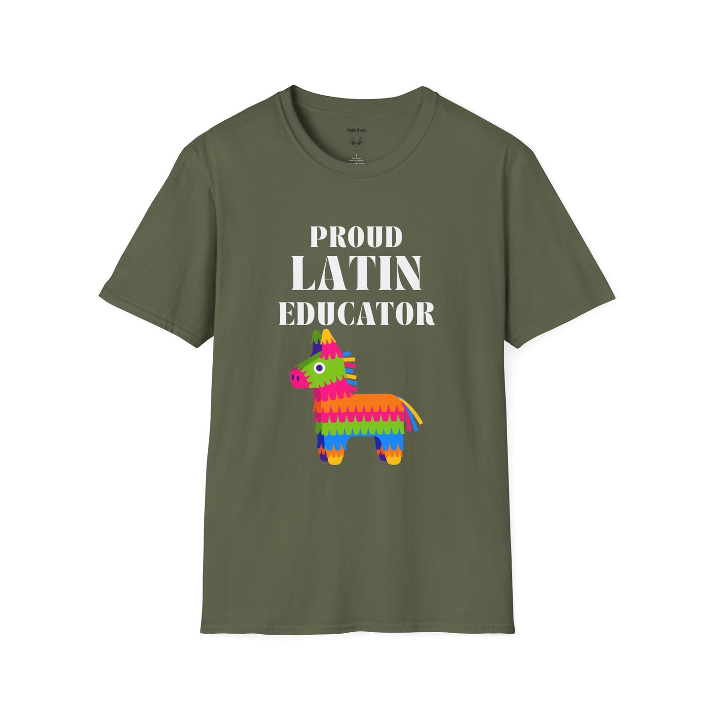 Proud Latin Educator Dark Tee 2