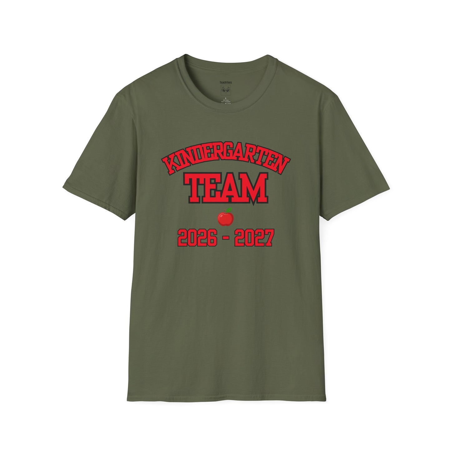 Kindergarten Team 2026–2027 Red Tee