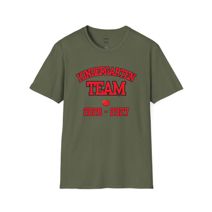 Kindergarten Team 2026–2027 Red Tee
