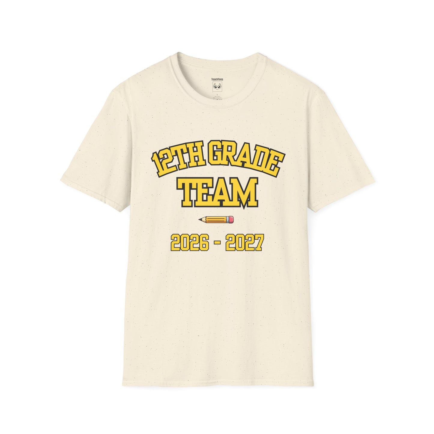 12th Grade Team 2026–2027 Yellow Tee